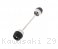 Rear Axle Sliders by Evotech Performance Kawasaki / Z900 / 2017