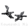 Adjustable Rearsets by Bonamici Kawasaki / Ninja ZX-6R 636 / 2025