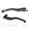Adjustable Folding Lever Set by Bonamici Triumph / Speed Triple R / 2012