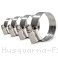 Samco Stainless Steel Hose Clamp Kit Husqvarna / FS 450 / 2025