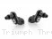 Eccentric Adjustable Footpeg Adapters by Rizoma Triumph / Thruxton 1200 / 2016