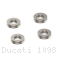 Titanium Front Brake Caliper Spacer Set by Evotech Performance Ducati / 1098 / 2008