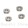 Titanium Front Brake Caliper Spacer Set by Evotech Performance Ducati / Streetfighter V4 / 2022