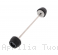 Front Fork Axle Sliders by Evotech Performance - TEMP Aprilia / Tuono 660 / 2022