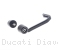 Brake Lever Guard Bar End Kit by Evotech Performance Ducati / Diavel V4 / 2024