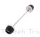 Rear Axle Sliders by Evotech Performance - TEMP Triumph / Trident 660 / 2020