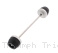 Rear Axle Sliders by Evotech Performance - TEMP Triumph / Trident 660 / 2024
