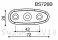 Rizoma Mirror Adapter BS726B Suzuki / SV1000S / 2005