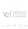 Rizoma LEGEND Billet Aluminum Grips for Triumph Bonneville Triumph / Bonneville / 2006