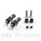 Rizoma "STEALTH" Naked Mount Mirror Adapters BMW / M1000XR / 2025