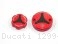 Carbon Inlay Front Brake and Clutch Fluid Tank Cap Set by Ducabike Ducati / 1299 Panigale S / 2015