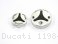 Carbon Inlay Front Brake and Clutch Fluid Tank Cap Set by Ducabike Ducati / 1198 S / 2010