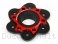 6 Hole Rear Sprocket Carrier Flange Cover by Ducabike Ducati / Multistrada 1200 / 2011