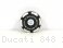 Left Side Front Wheel Axle Cap by Ducabike Ducati / 848 / 2007