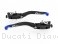 Adjustable Folding Brake and Clutch Lever Set by Ducabike Ducati / Diavel / 2015