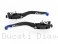 Adjustable Folding Brake and Clutch Lever Set by Ducabike Ducati / Diavel / 2016
