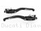 Adjustable Folding Brake and Clutch Lever Set by Ducabike Ducati / Diavel 1260 / 2020