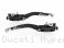 Adjustable Folding Brake and Clutch Lever Set by Ducabike Ducati / Hypermotard 1100 / 2007