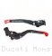 Adjustable Folding Brake and Clutch Lever Set by Ducabike Ducati / Monster 797 / 2017