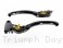 ECO GP 1 Brake & Clutch Lever Set by Performance Technologies Triumph / Daytona 675R / 2012