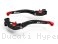 Adjustable Folding Brake and Clutch Lever Set by Performance Technology Ducati / Hypermotard 939 / 2016