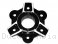 6 Hole Rear Sprocket Carrier Flange Cover by Ducabike Ducati / XDiavel S / 2017
