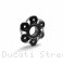 6 Hole Bi-color Rear Sprocket Carrier Flange Cover by Ducabike Ducati / Streetfighter V4 / 2022