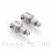 PE655A Rizoma Passenger Footpeg Adapter Kit Honda / NC700X / 2014