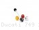 Front Fork Axle Sliders by Ducabike Ducati / 749 / 2006