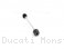 Front Fork Axle Sliders by Ducabike Ducati / Monster 797 / 2019