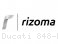 Rizoma Mirror Adapter BS788B Ducati / 848 EVO / 2013