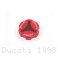 Carbon Inlay Rear Brake Fluid Tank Cap by Ducabike Ducati / 1098 / 2007