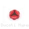 Carbon Inlay Rear Brake Fluid Tank Cap by Ducabike Ducati / Hypermotard 1100 EVO SP / 2011