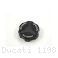 Carbon Inlay Rear Brake Fluid Tank Cap by Ducabike Ducati / 1198 / 2009