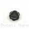 Carbon Inlay Rear Brake Fluid Tank Cap by Ducabike Ducati / Hypermotard 1100 / 2007