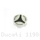 Carbon Inlay Rear Brake Fluid Tank Cap by Ducabike Ducati / 1198 S / 2012
