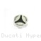 Carbon Inlay Rear Brake Fluid Tank Cap by Ducabike Ducati / Hypermotard 1100 EVO / 2010