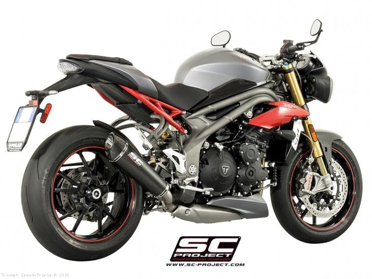 Conic Exhaust by SC-Project Triumph / Speed Triple R / 2016