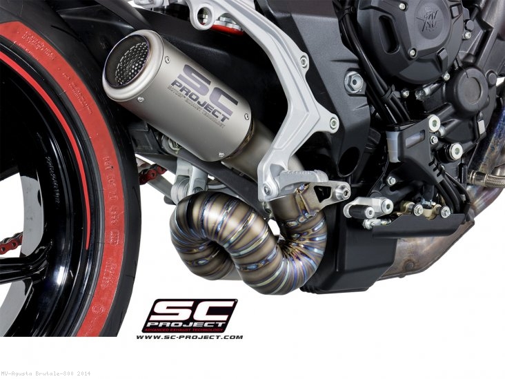 CR-T Exhaust by SC-Project MV Agusta / Brutale 800 / 2014