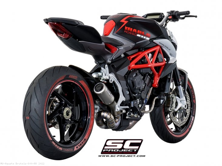 CR-T Exhaust by SC-Project MV Agusta / Brutale 800 RR / 2022