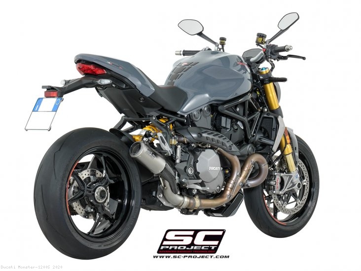 CR-T Exhaust by SC-Project Ducati / Monster 1200S / 2020