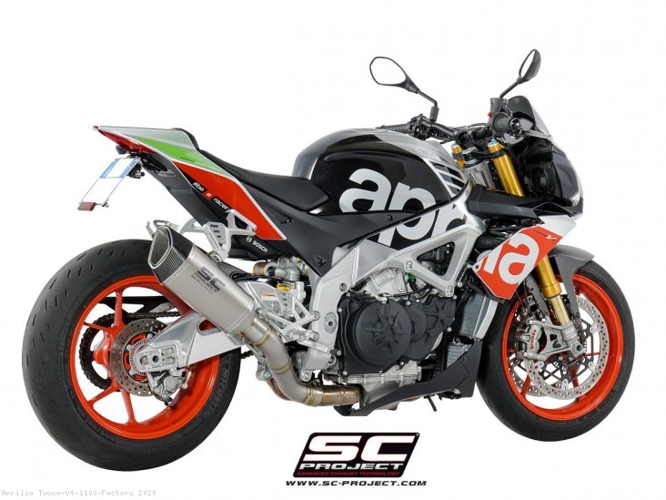 SC1-R Exhaust by SC-Project Aprilia / Tuono V4 1100 Factory / 2020