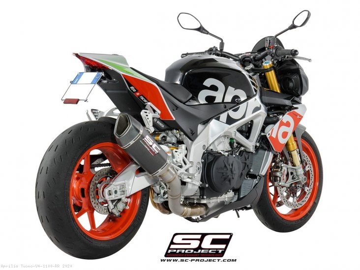 SC1-R Exhaust by SC-Project Aprilia / Tuono V4 1100 RR / 2020