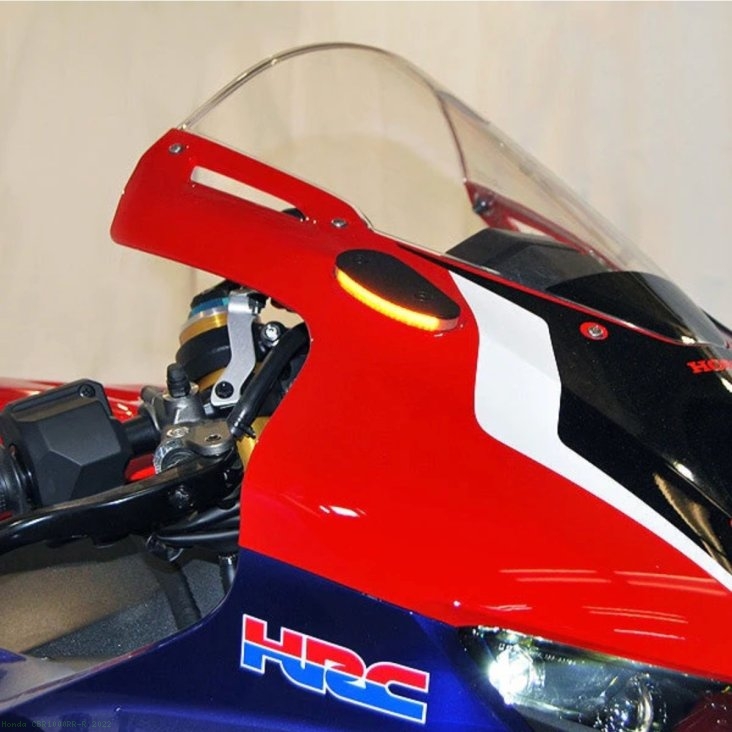 Mirror Block Off Front Turn Signal Kit by NRC Honda / CBR1000RR-R / 2022