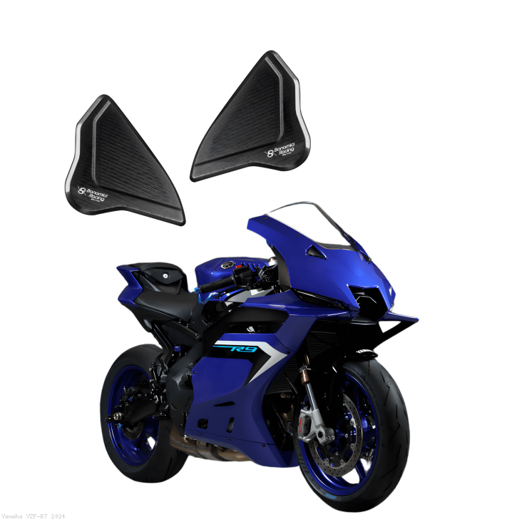 Yamaha R9 R7 Billet Aluminum Mirror Block Off Plates by Bonamici Racing Yamaha / YZF-R7 / 2024