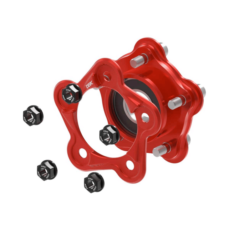 Billet Aluminum Rear Sprocket Carrier by DBK Special Parts