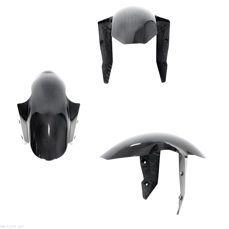 BMW R1250R R1250RS Carbon Fiber Front Fender by Ilmberger Carbon BMW / R1250R / 2023