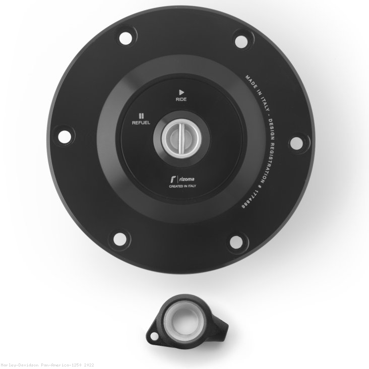 Rizoma Billet Aluminum Gas Cap Harley Davidson / Pan America 1250 / 2022