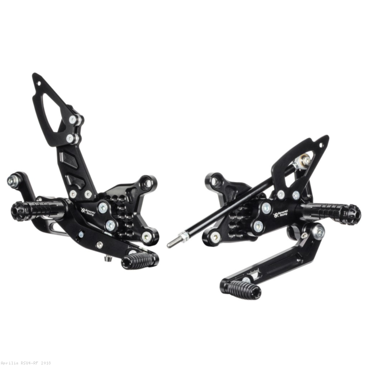 Adjustable Rearsets by Bonamici Aprilia / RSV4 RF / 2018