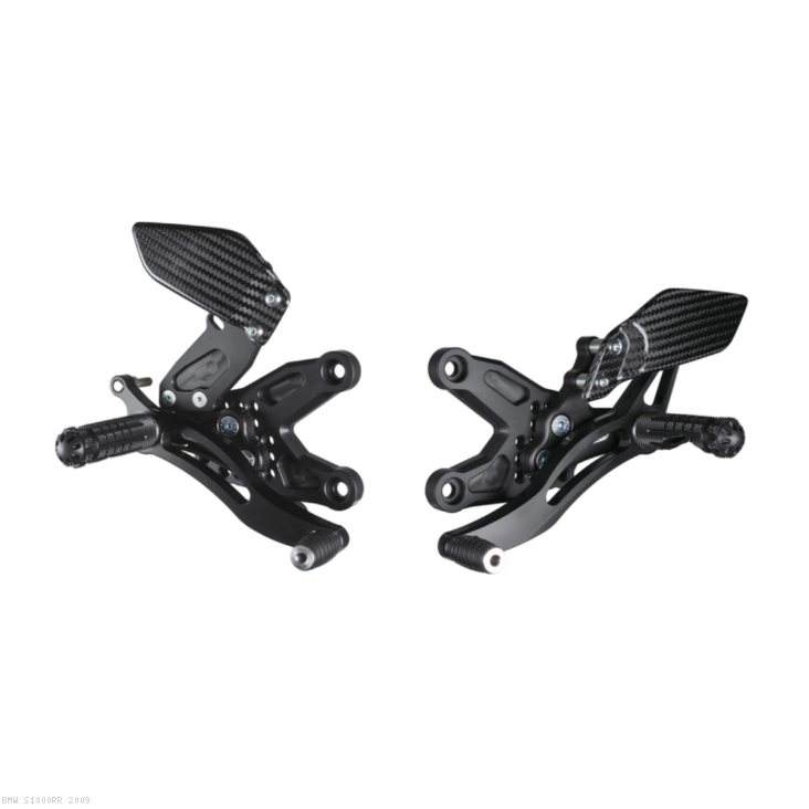 Adjustable Rearsets by Bonamici BMW / S1000RR / 2009